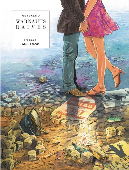 Couverture ebook de Parijs, mei 1968, de Warnauts