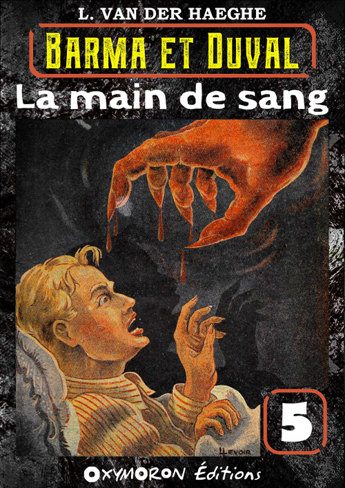 ebook cover of La main de sang, by L. Van Der Haeghe