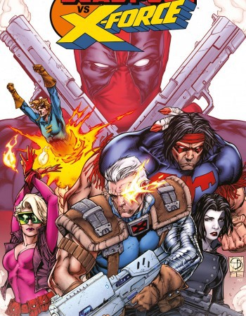 Couverture ebook de Deadpool vs X-Force, de Duane Swierczynski, Peppe Larraz