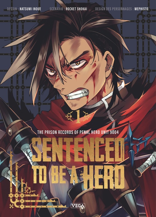 ebook cover of Sentenced to be a Hero - Tome 1, by Rocket Shokai