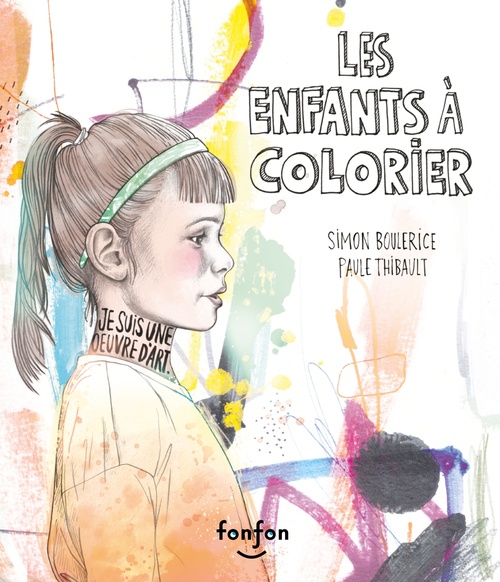 ebook cover of Les enfants à colorier, by Simon Boulerice