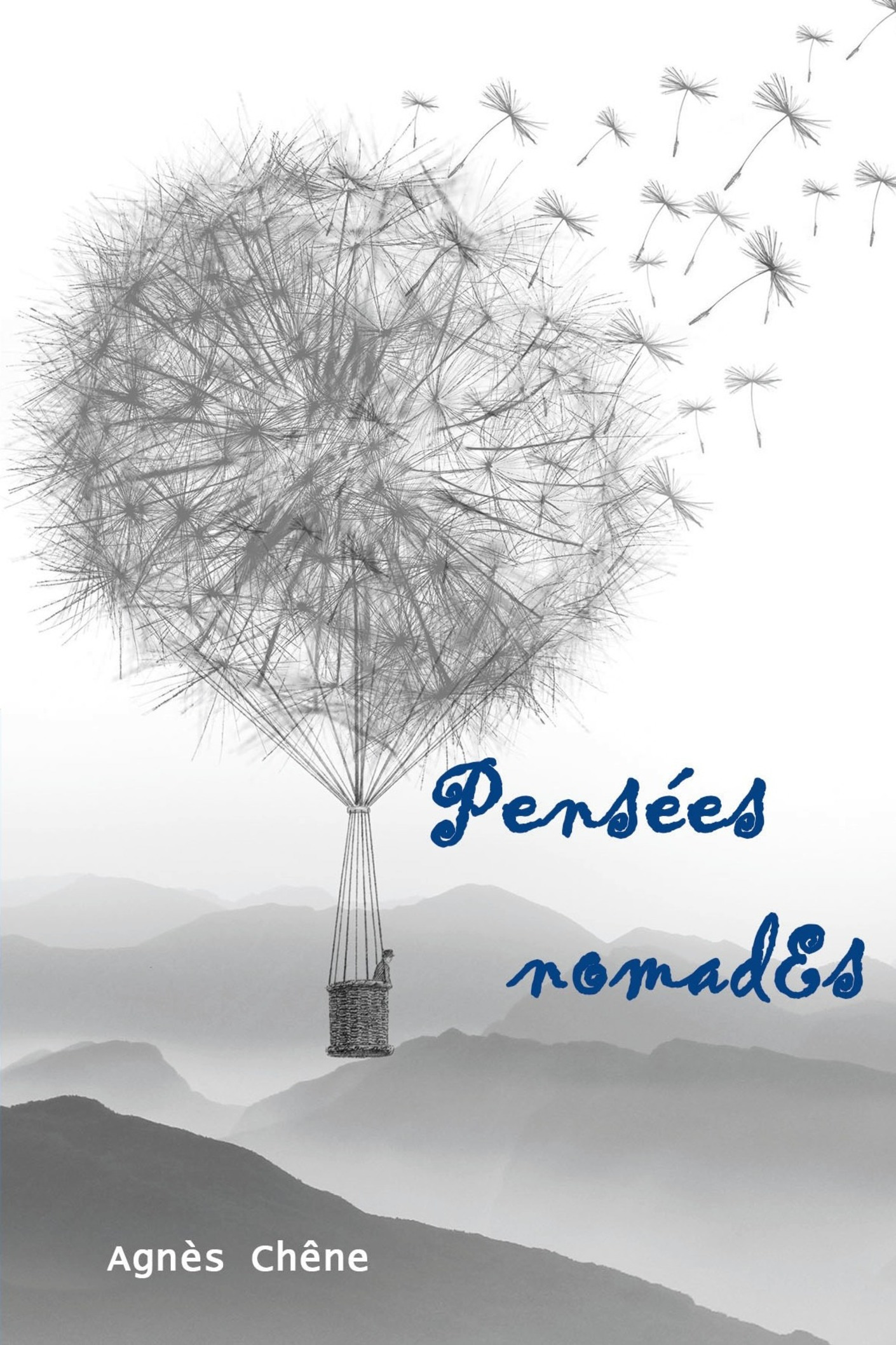 Couverture ebook de Pensées nomades, de Agnes Chene