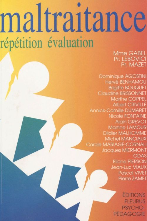 ebook cover of Maltraitance : répétition-évaluation, by Gabel/Lebovici/Mazet