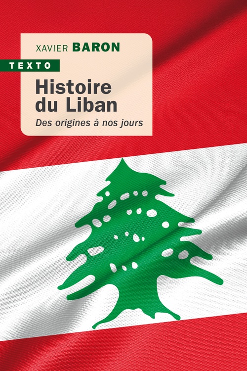 Couverture ebook de Histoire du Liban, de Xavier Baron