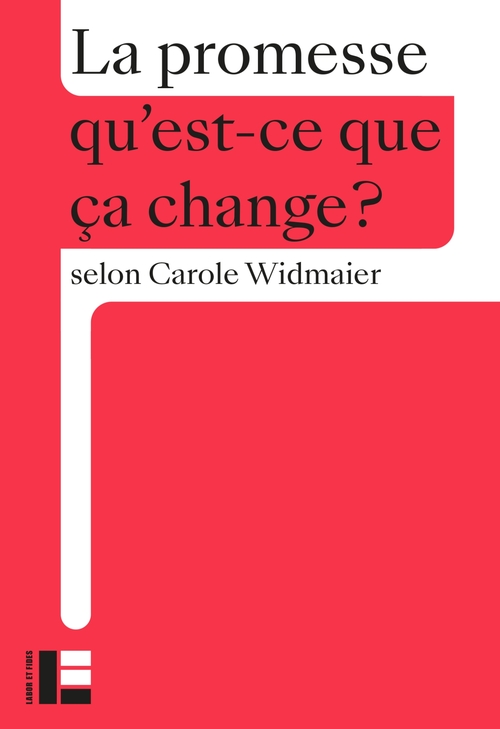ebook cover of La promesse, by Carole Widmaier