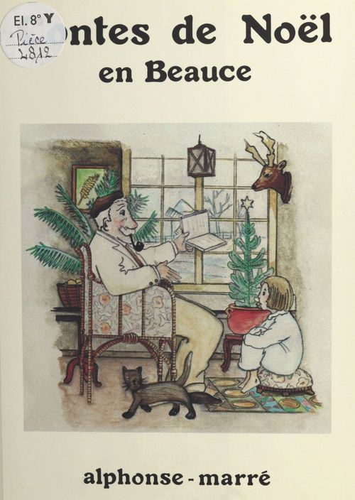 Couverture ebook de Contes de Noël en Beauce, de Gerard Boutet, Jean-Claude Poncon, Roger Judenne