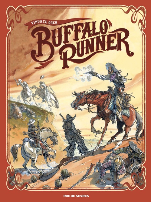 Couverture ebook de Buffalo Runner, de Tiburce Oger