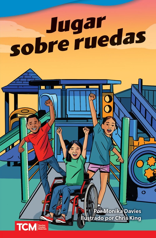 Couverture ebook de Jugar sobre ruedas, de Monika Davies