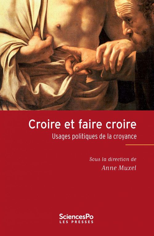 ebook cover of Croire et faire croire, by Anne Muxel
