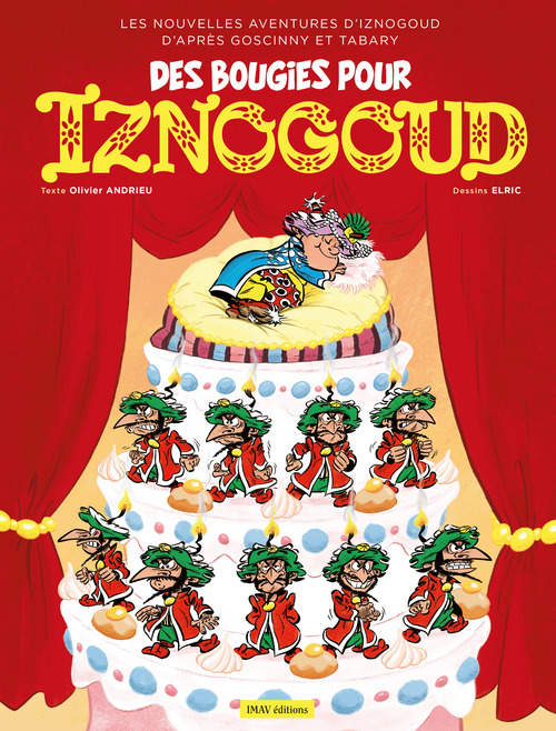 Couverture ebook de Iznogoud - tome 32 - Des bougies pour Iznogoud, de Olivier Andrieu