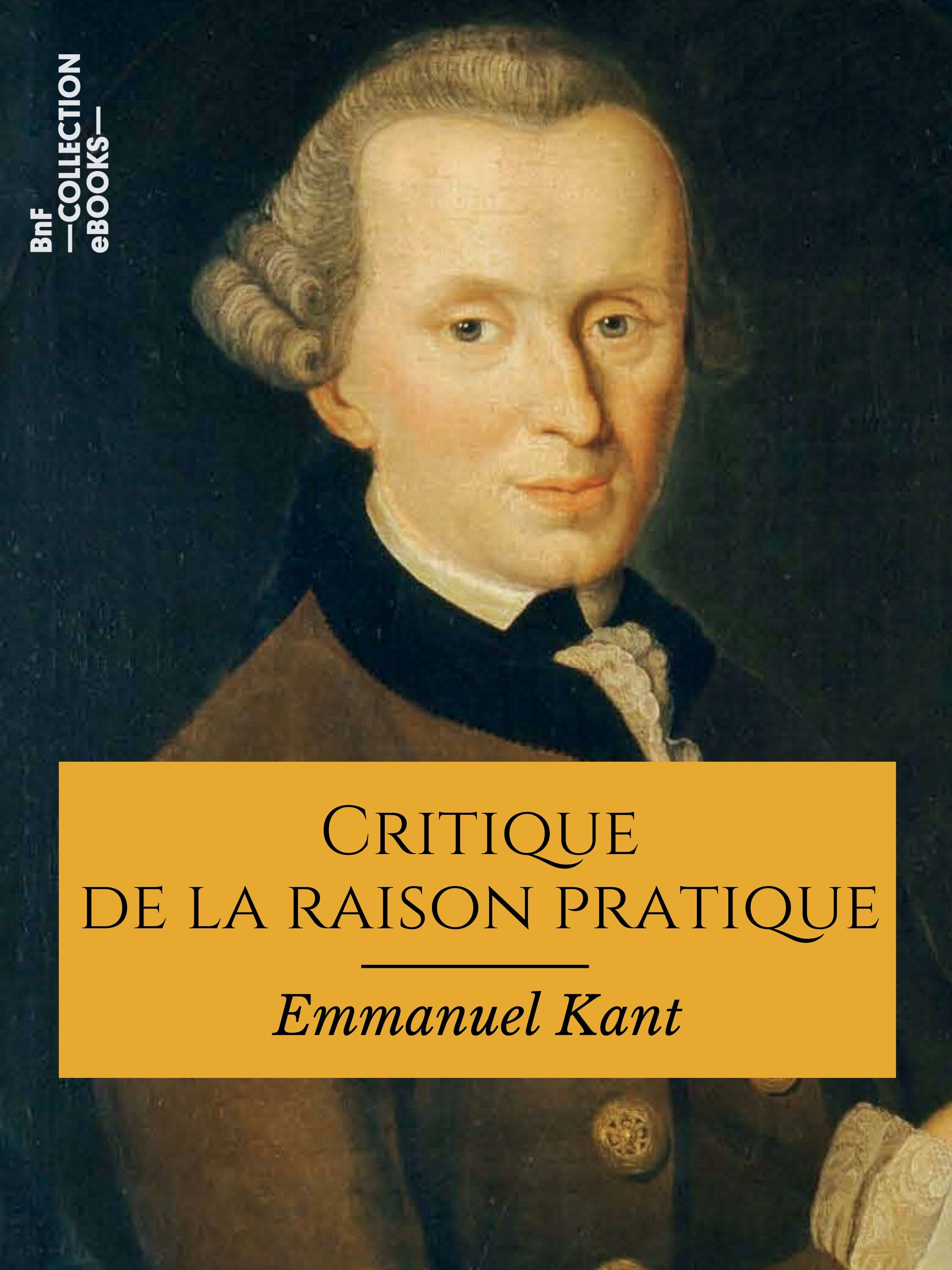 Couverture ebook de Critique de la raison pratique, de Emmanuel Kant