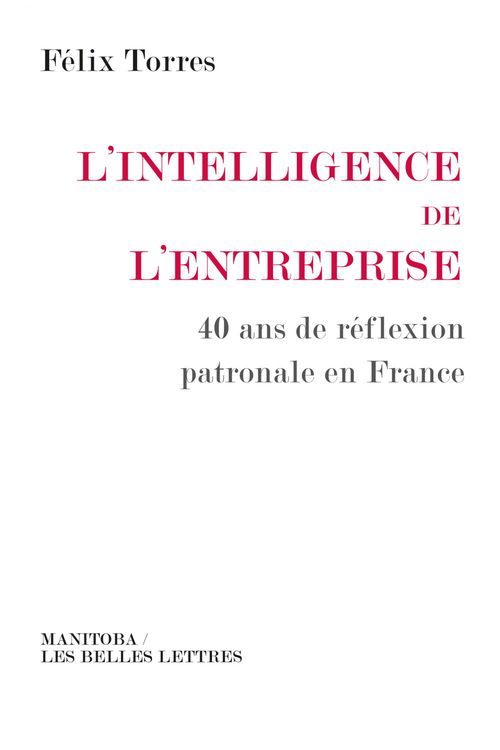 ebook cover of L'Intelligence de l'entreprise, by Félix Torres