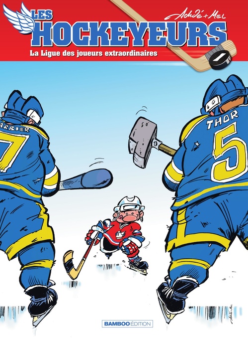 Couverture ebook de Les Hockeyeurs - Tome 1, de Achdé, Mél