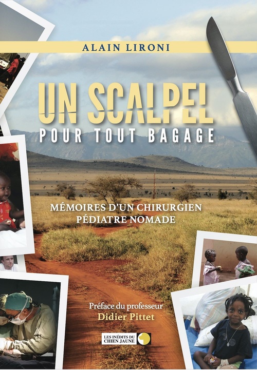 Couverture ebook de Un scalpel pour tout bagage, de Alain Lironi
