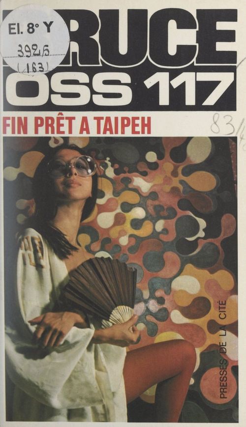 Couverture ebook de OSS 117 fin prêt à Taipeh, de Josette Bruce