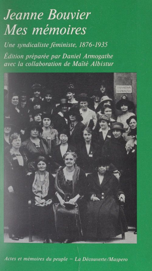 Couverture ebook de Mes mémoires, de Jeanne Bouvier