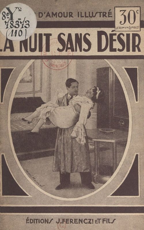 Couverture ebook de La nuit sans désir, de Andre Mad