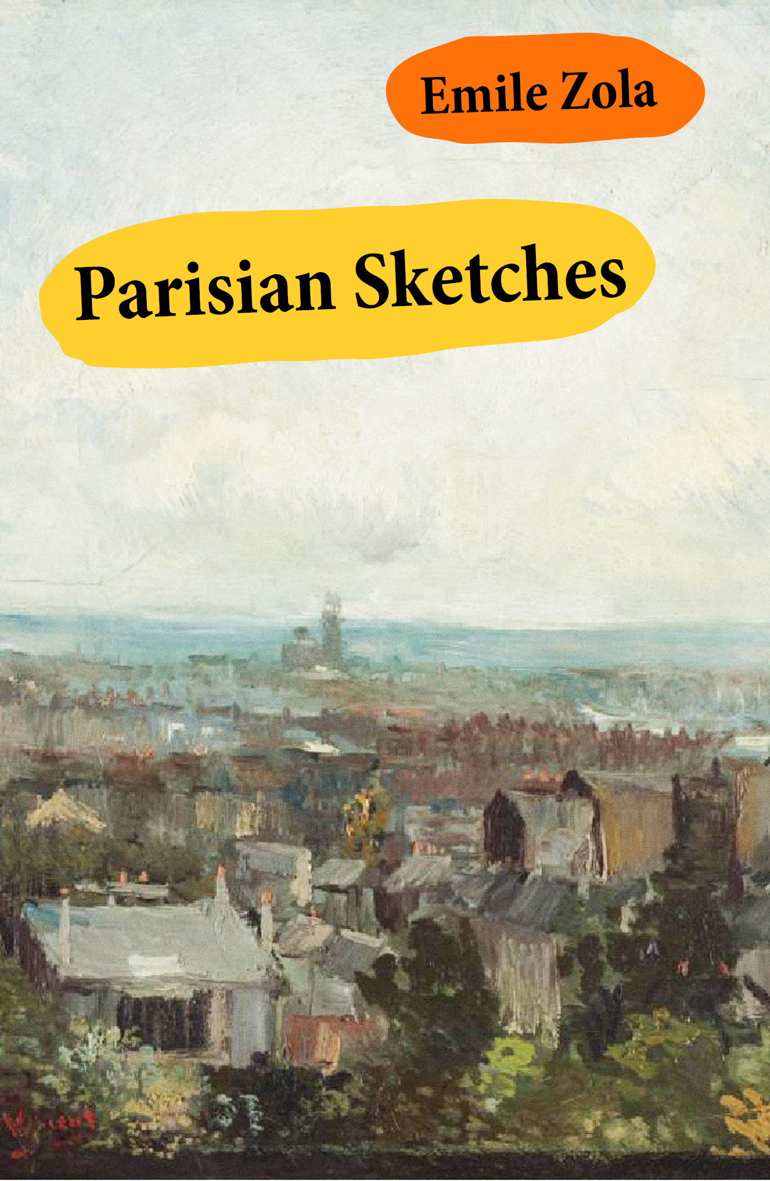 ebook cover of Parisian Sketches (Unabridged), by Emile Zola