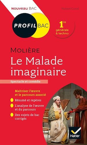Couverture ebook de Profil - Molière, Le Malade imaginaire, de Hubert Curial