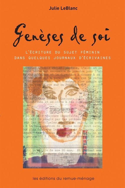 Couverture ebook de Genèses de soi, de Leblanc Julie