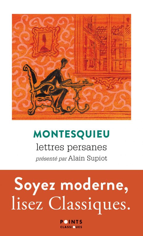 ebook cover of Lettres persanes, by Montesquieu