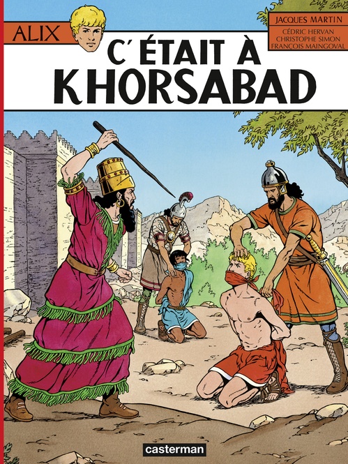 Couverture ebook de Alix (Tome 25) - C'était à Khorsabad, de Jacques Martin
