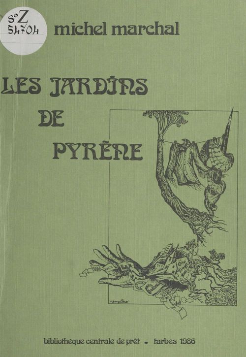 Couverture ebook de Les Jardins de Pyrène, de Michel Marchal