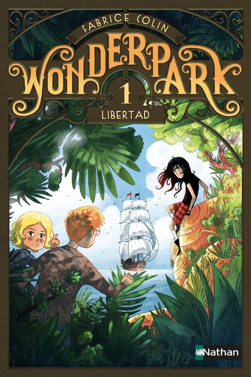 ebook cover of WonderPark 1:Libertad-EFL3, by Fabrice Colin