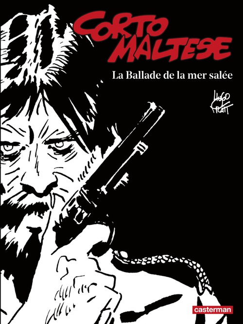 ebook cover of Corto Maltese (Tome 1) - La Ballade de la mer salée (édition enrichie noir et blanc), by Hugo Pratt