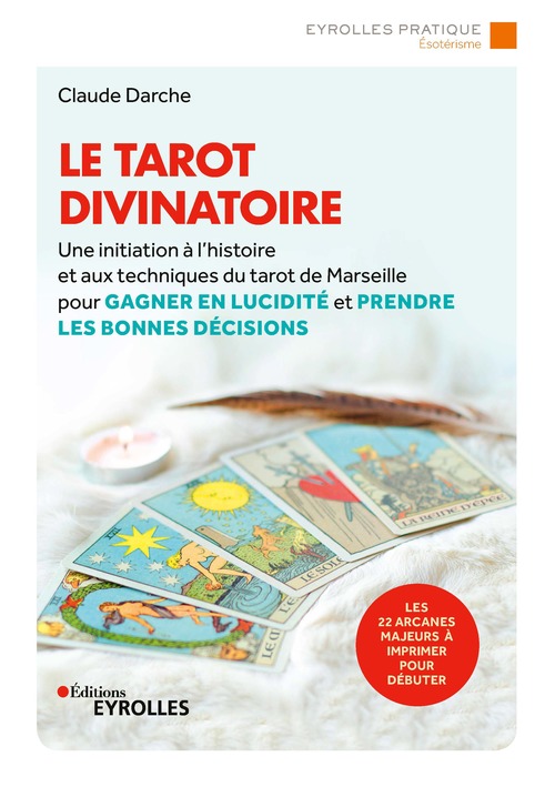 ebook cover of Le tarot divinatoire, by Claude Darche