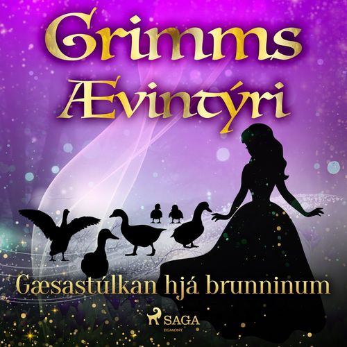 audiobook cover of Gæsastúlkan hjá brunninum, by GrimmsbræðUr