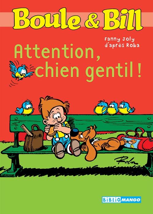 Couverture ebook de Boule et Bill - Attention chien gentil !, de Fanny Joly