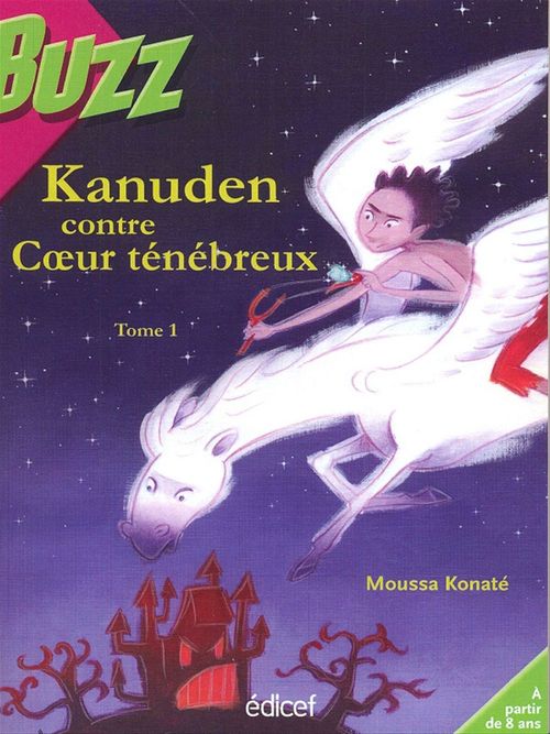 Couverture ebook de Kanuden contre coeur ténébreux Tome 1, de Moussa Konaté