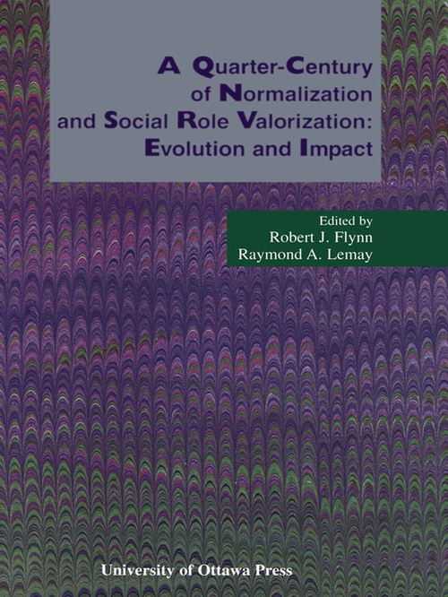 ebook cover of A Quarter-Century of Normalization and Social Role Valorization, by