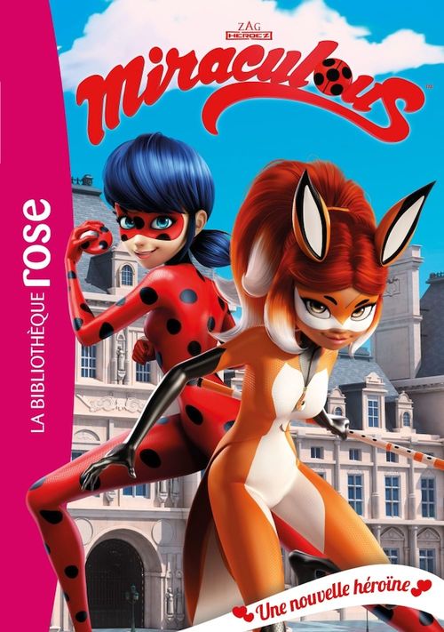 Couverture ebook de Miraculous 13 - Une nouvelle héroïne, de Zagtoon