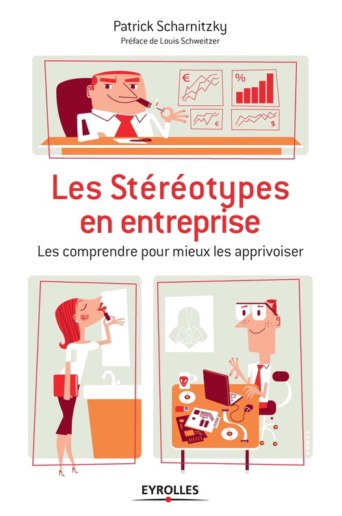 Couverture ebook de Les stéréotypes en entreprise, de Patrick Scharnitzky