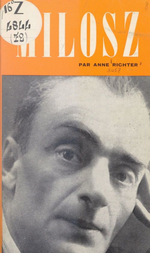 ebook cover of Milosz, by Anne Richter