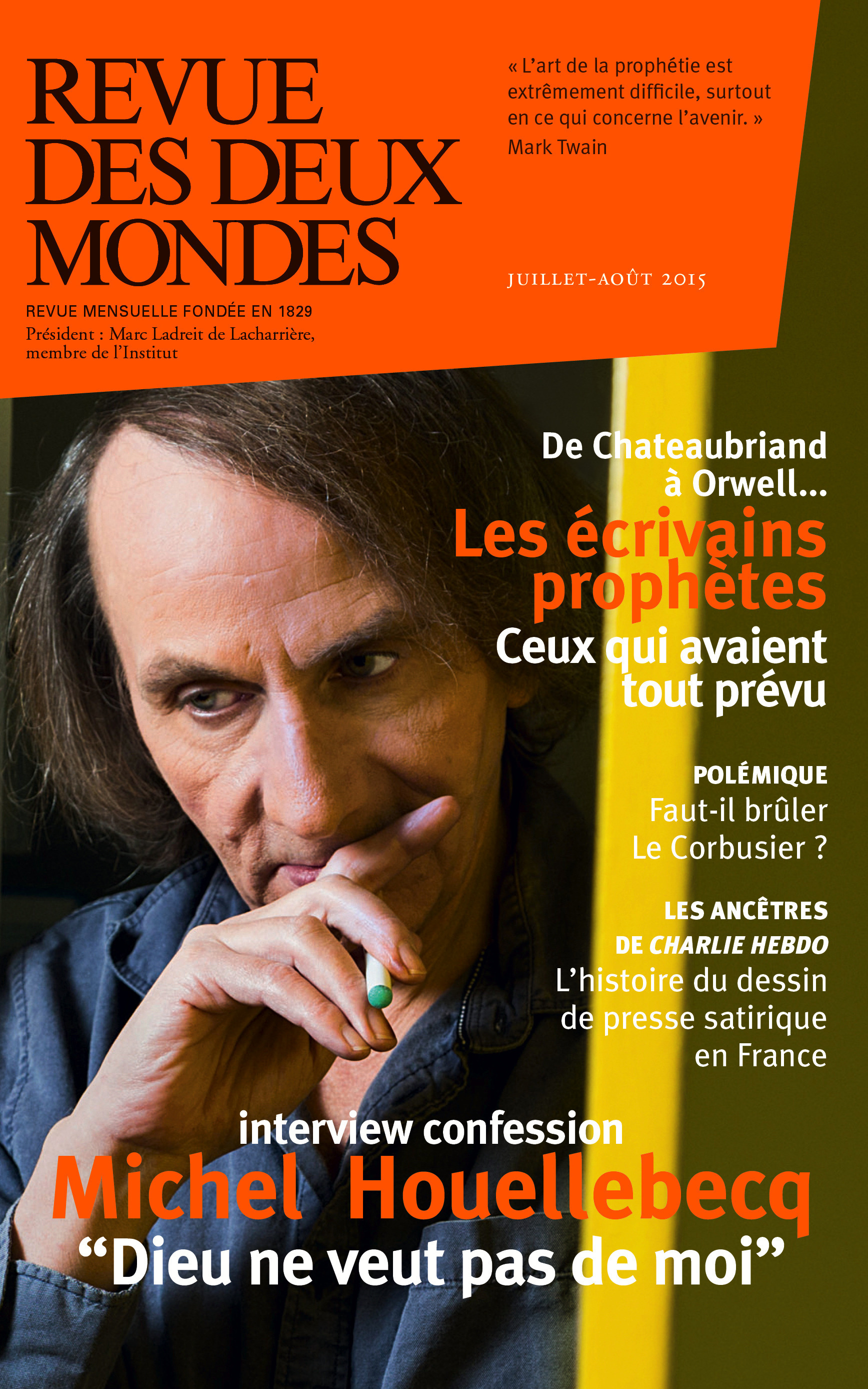 Couverture ebook de Revue des Deux Mondes juillet-août 2015, de Revue Des Deux Mondes
