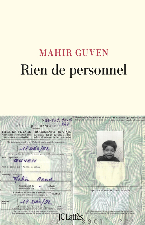 ebook cover of Rien de personnel, by Mahir Guven