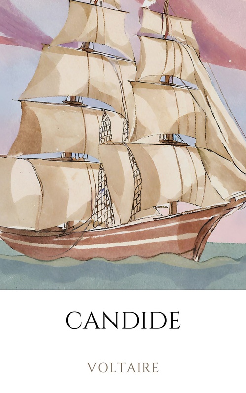 Couverture ebook de Candide, de Voltaire