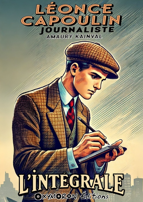 Couverture ebook de Léonce Capoulin, journaliste - L'Intégrale, de Amaury Kainval