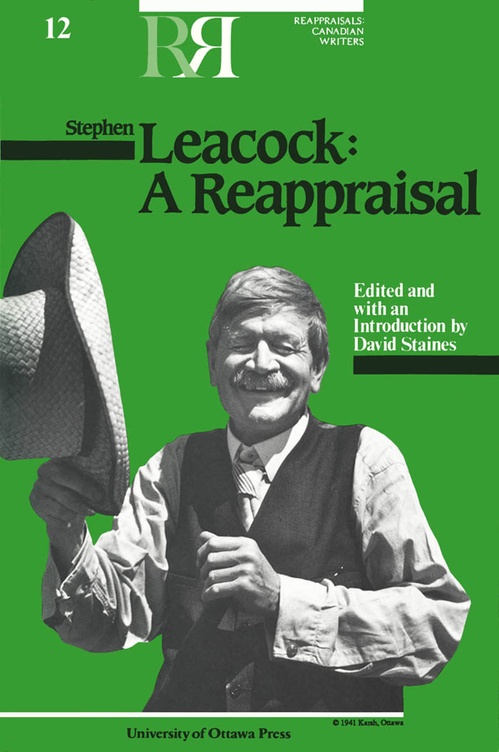 ebook cover of Stephen Leacock: A Reappraisal, by