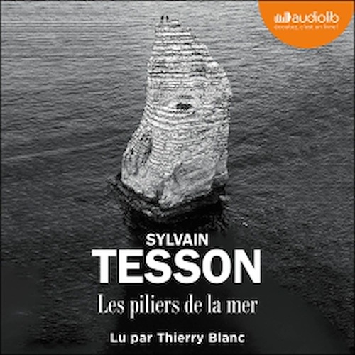 audiobook cover of Les Piliers de la mer, by Sylvain Tesson