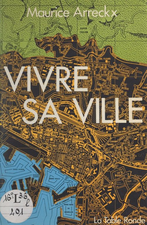 Couverture ebook de Vivre sa ville, de Maurice Arreckx