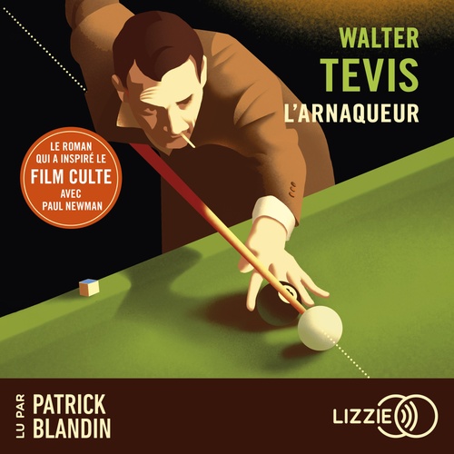 audiobook cover of L'Arnaqueur, by Walter Tevis