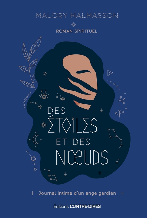 Couverture ebook de Des étoiles et des noeuds - Journal intime d'un ange gardien, de Malory Malmasson
