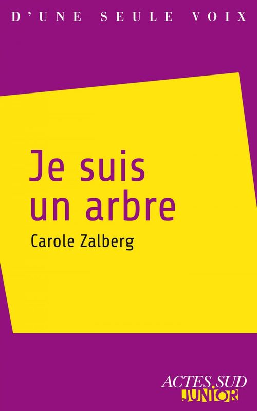 ebook cover of Je suis un arbre, by Carole Zalberg