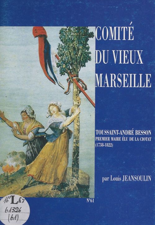 ebook cover of Toussaint-André Besson, by Louis Jeansoulin