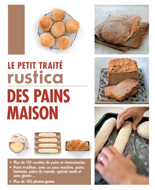 ebook cover of Le petit traité Rustica des pains maison, by Aglaé Blin