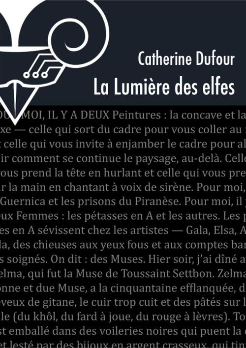 ebook cover of La Lumière des elfes, by Catherine Dufour